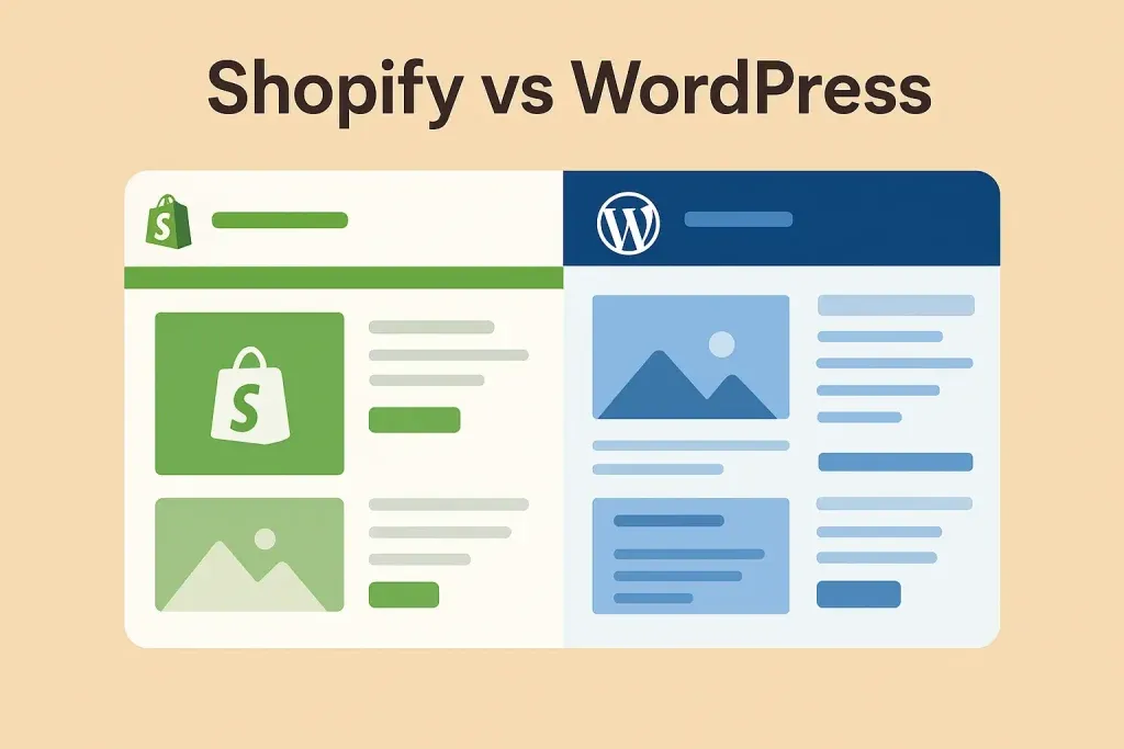 Création Site Web au Maroc | Agence Web Professionnelle 3 WordPress vs Shopify vs Wix — Comparatif pour le marché marocain