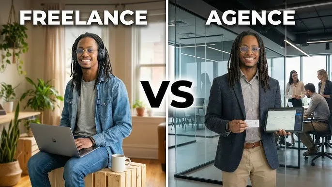 Création Site Web au Maroc | Agence Web Professionnelle 6 Comparatif agence web vs freelance pour la création de site web au Maroc