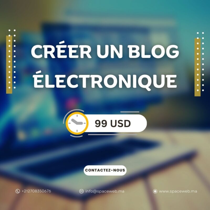 un blog électronique